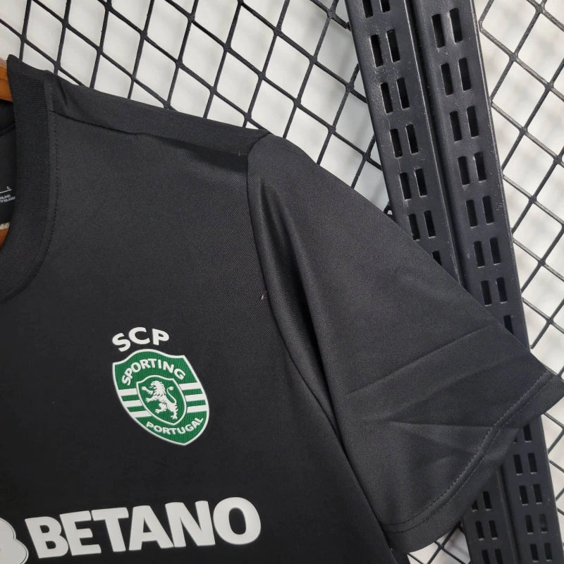 Camisola de visitante preta 23/24