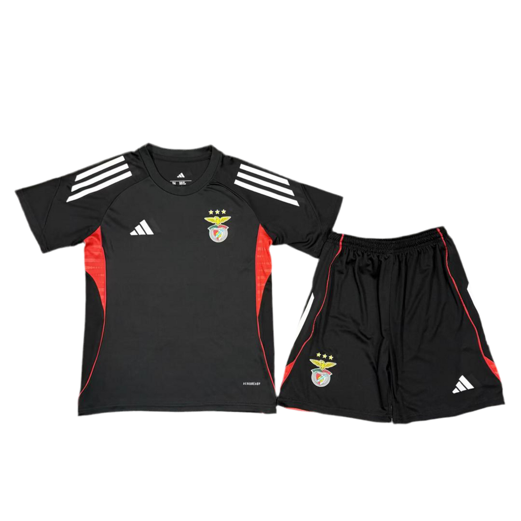 Conjunto infantil de treino preto 25/26 LANÇAMENTO