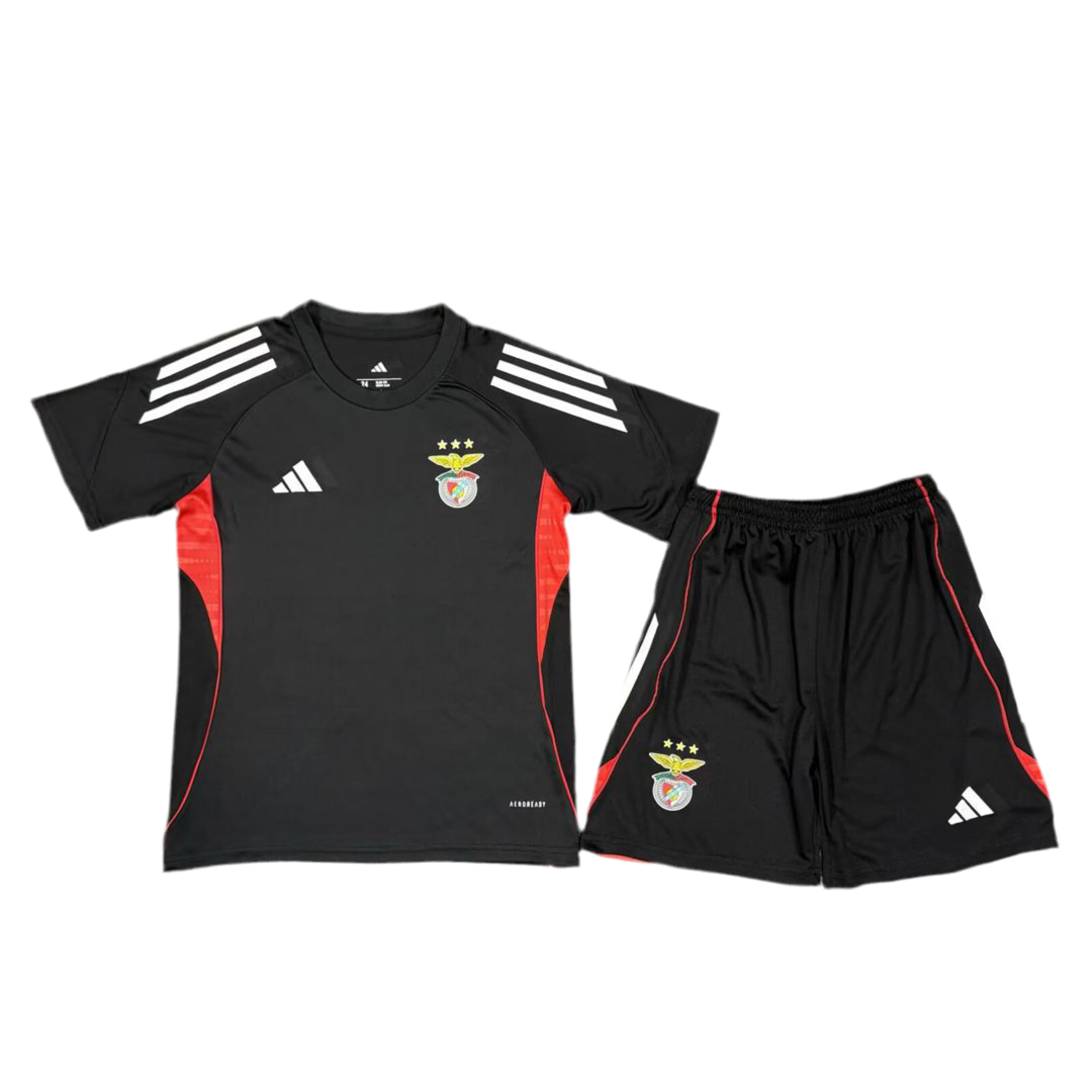 Conjunto infantil de treino preto 25/26 LANÇAMENTO
