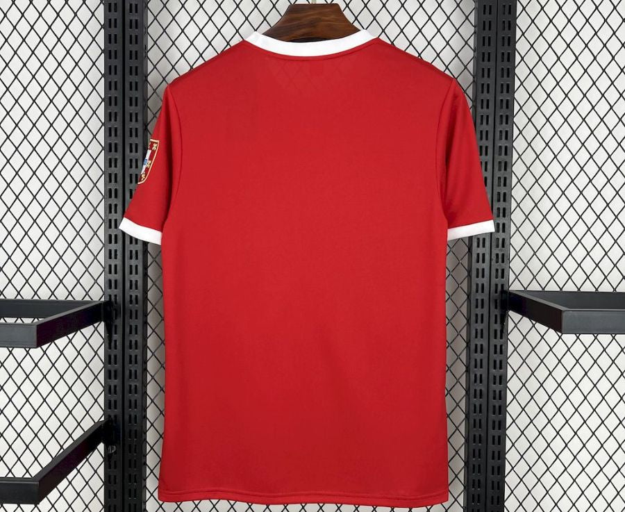 Camisola retro vermelha Local 1973/74
