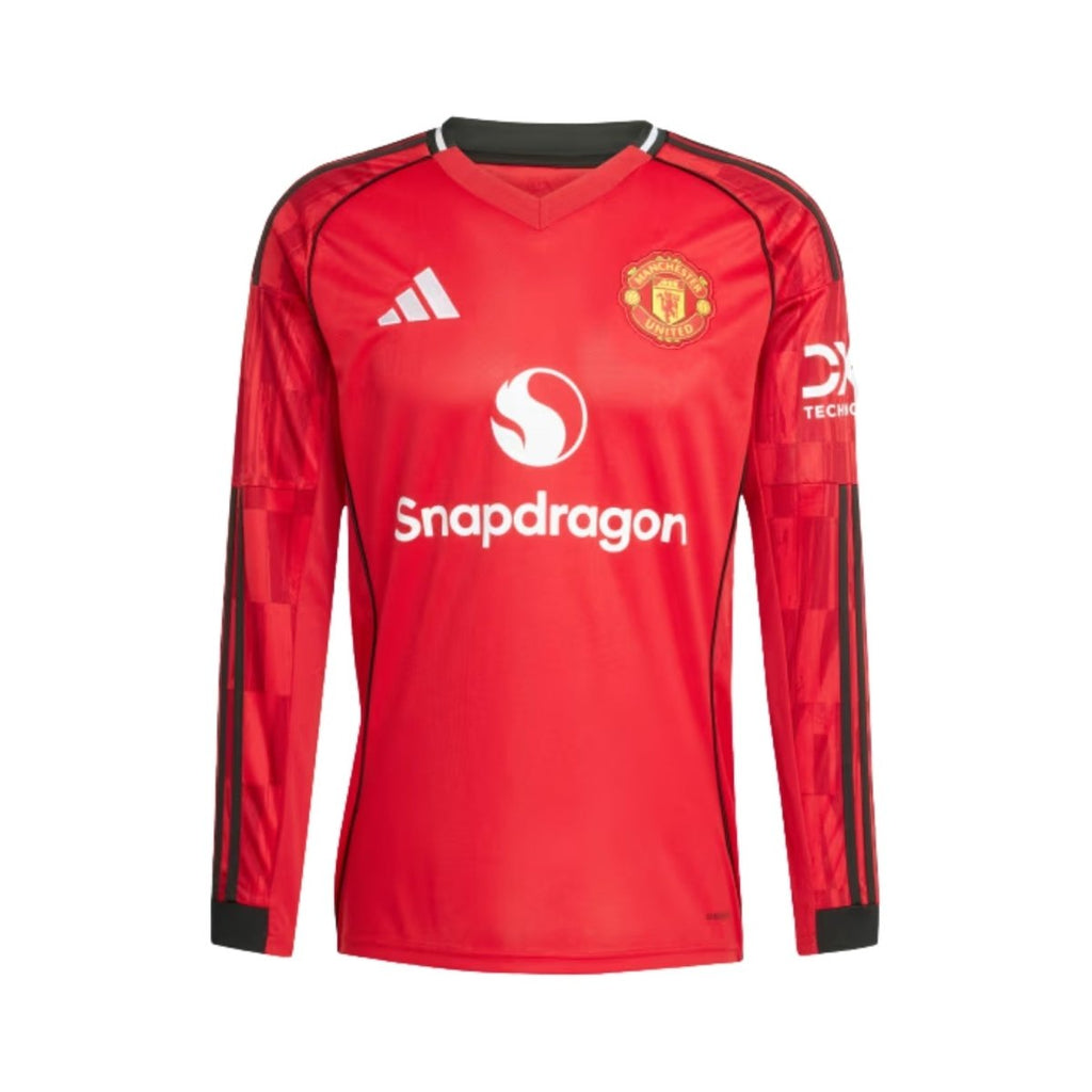 Manchester United Casa 25/26 - Manga Comprida