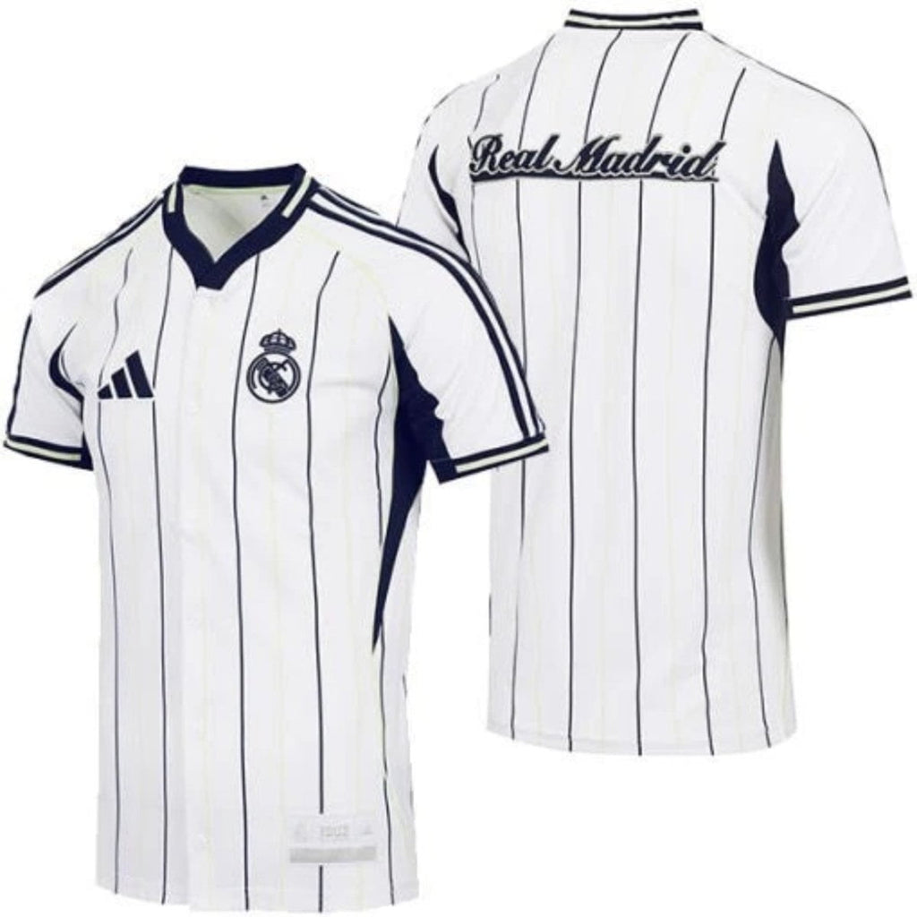 Real Madrid Edição Especial 25/26 - Camisola de Basebol