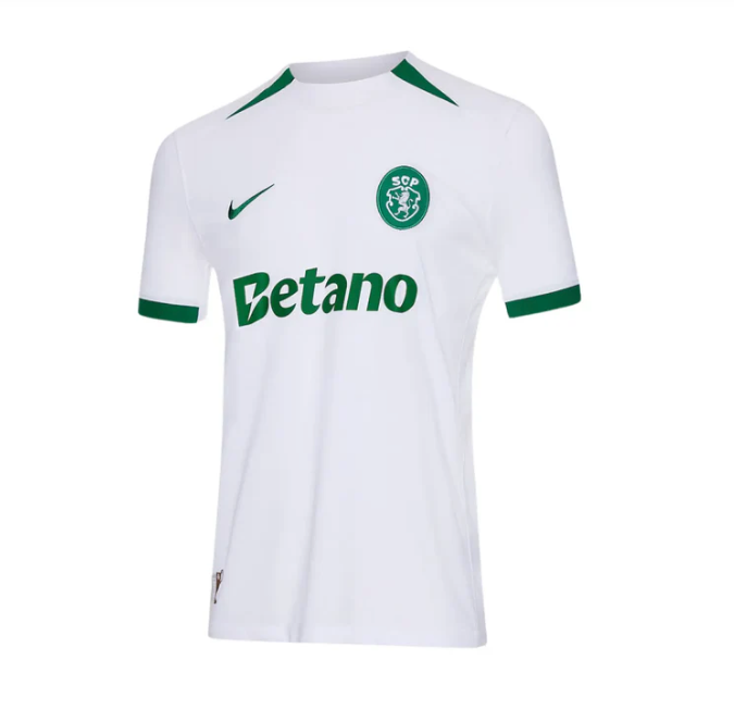 Camisola Visitante Taça dos Vencedores de Taças branca 24/25