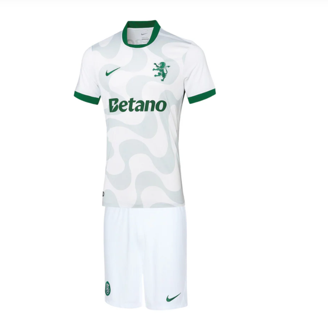Conjunto de criança Visitante branco 25/26
