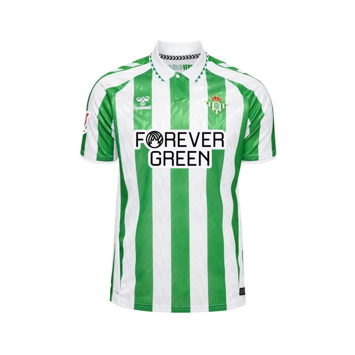 Real Betis Casa 24/25 - Patrocínio "Forever Green"