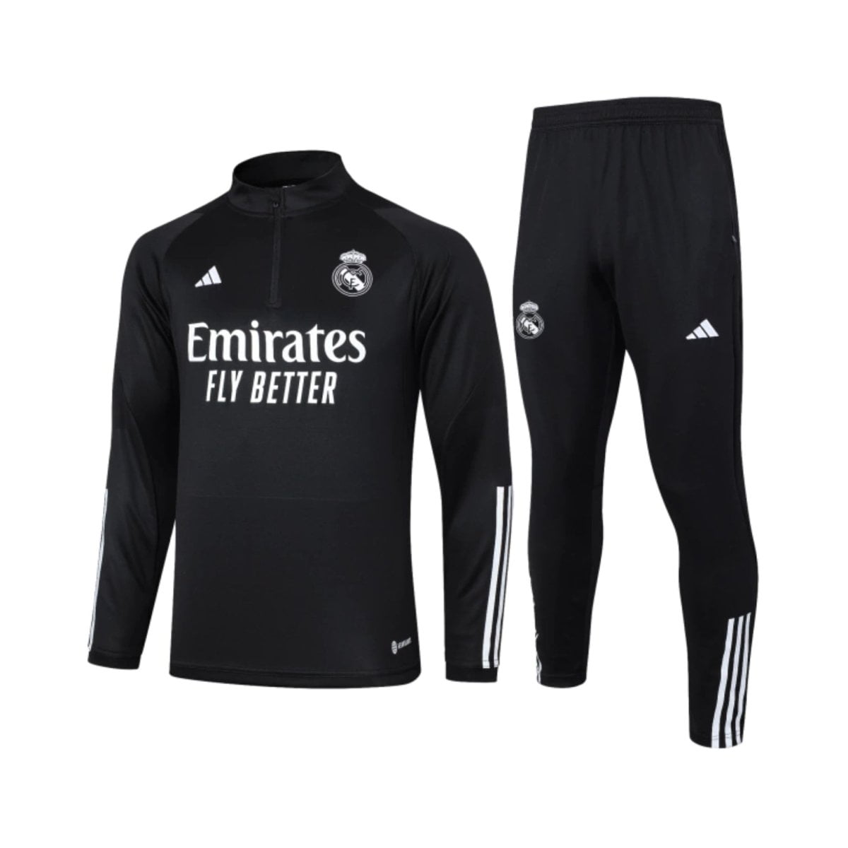 Real Madrid 24/25 - Fato de Treino - Meio Fecho