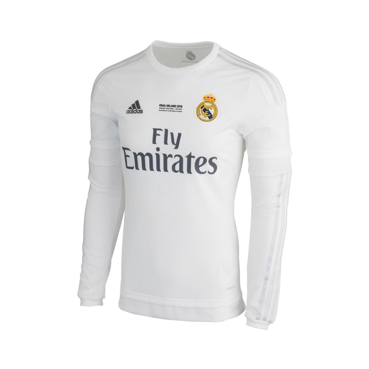 Real Madrid Casa 15/16 - Manga Comprida - Final da Liga dos Campeões