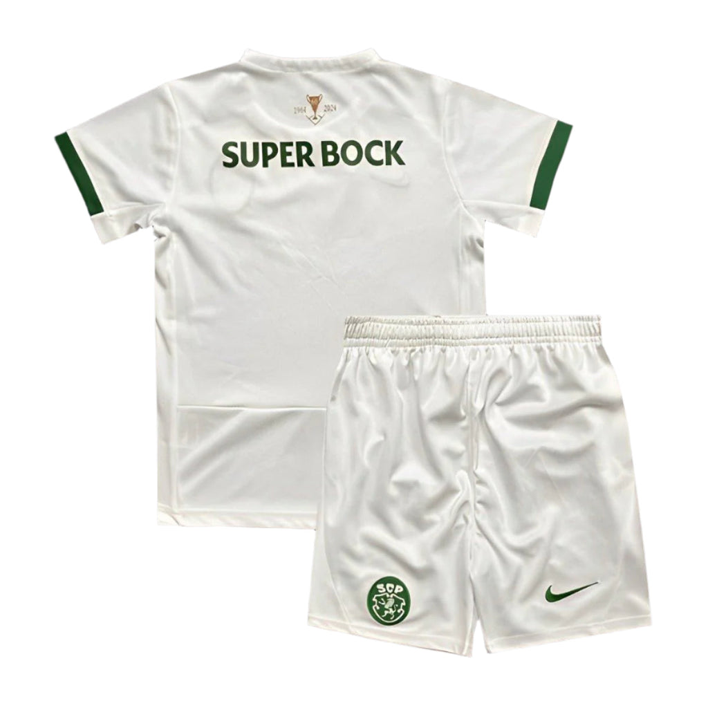 Conjunto de criança Visitante 24/25 - BRANCO
