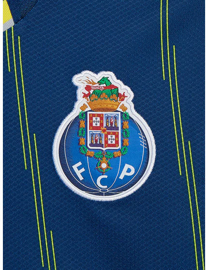 Camisola quarto equipamento 25/26 azul – COM EMBLEMA CELEBRAÇÃO LIGA EUROPA DUBLIN