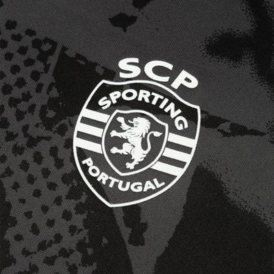 Camisola pré-jogo preta 25/26