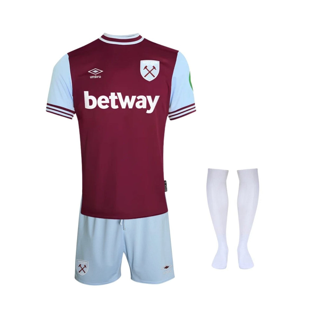 Equipamento Criança - West Ham United Casa 24/25