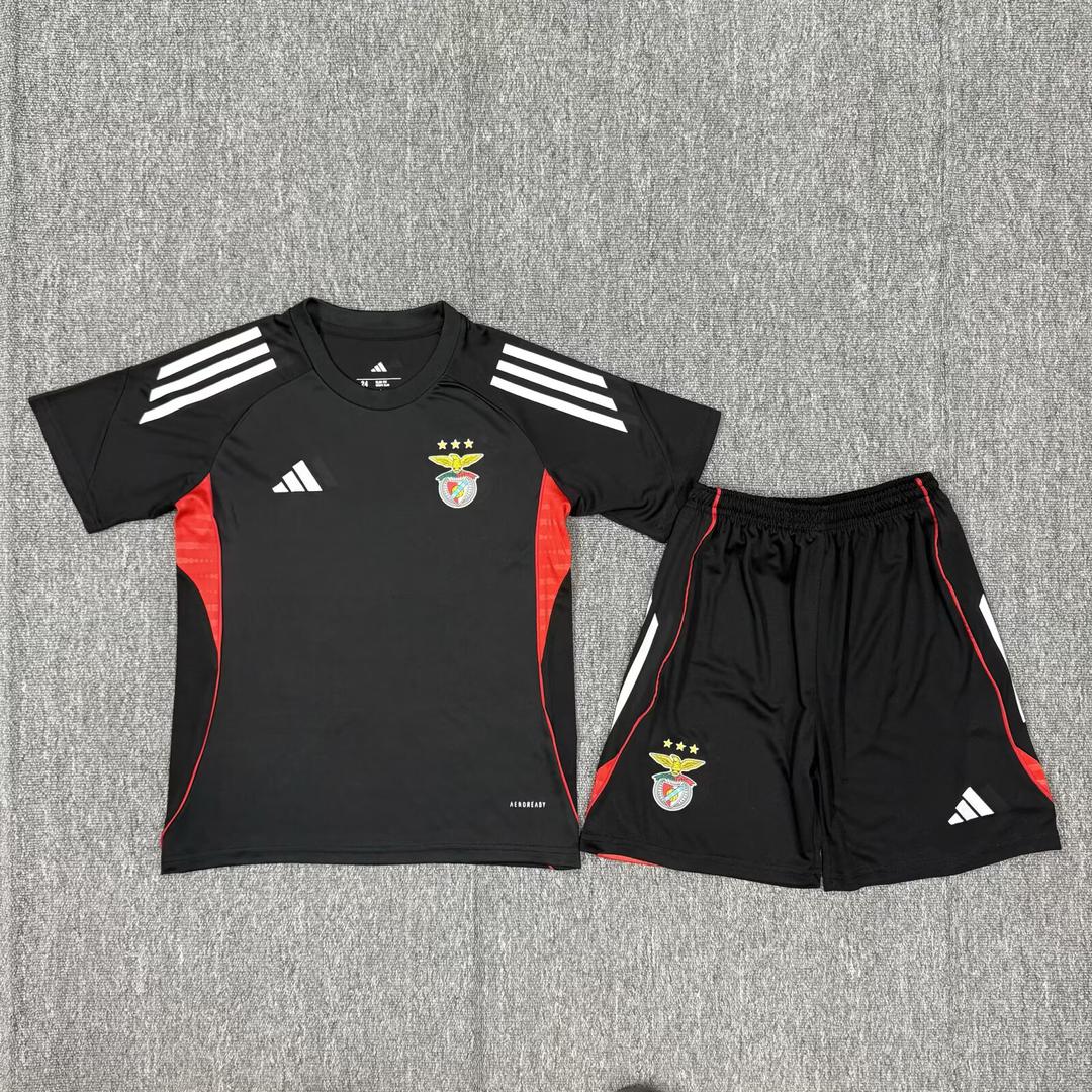 Conjunto infantil de treino preto 25/26 LANÇAMENTO