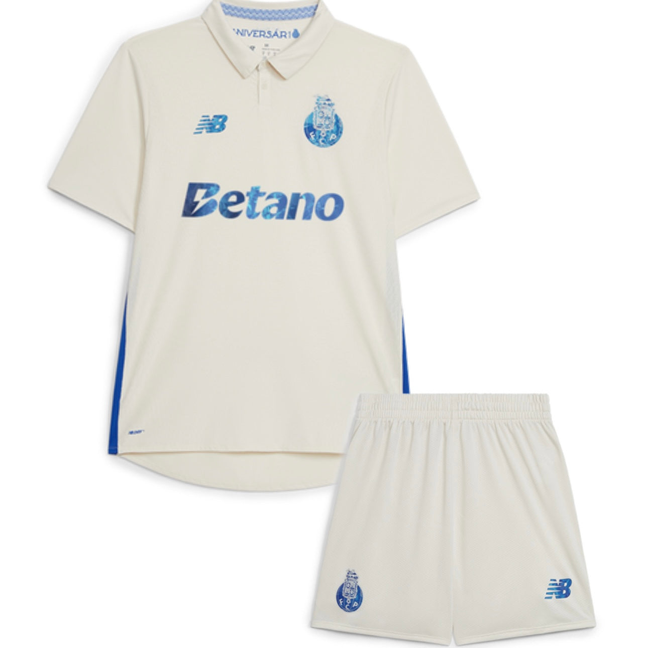 Conjunto de criança Visitante branco 25/26