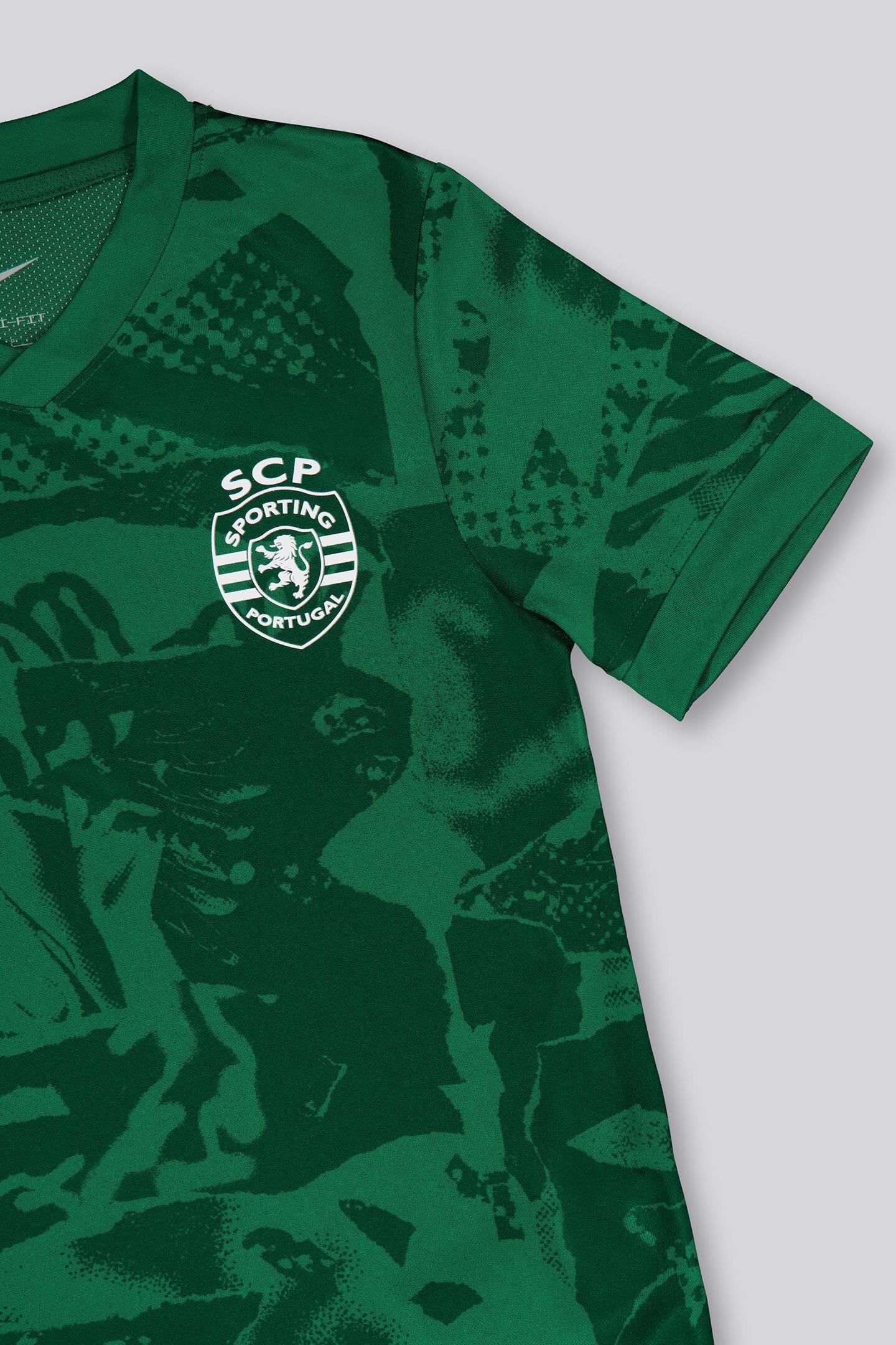 Camisola pré-jogo verde 25/26 - LANÇAMENTO