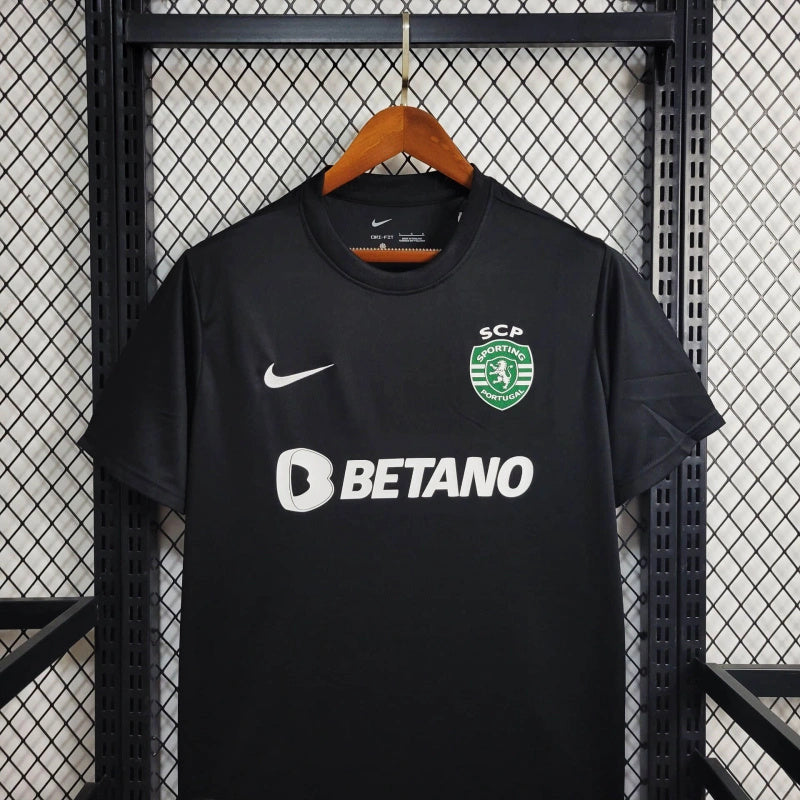 Camisola de visitante preta 23/24