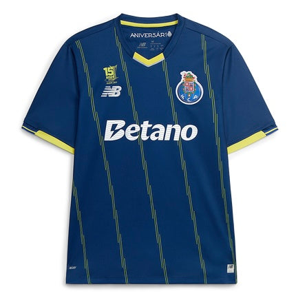 Camisola quarto equipamento 25/26 azul – COM EMBLEMA CELEBRAÇÃO LIGA EUROPA DUBLIN