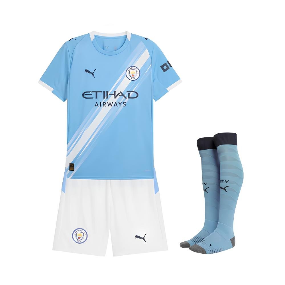 Kit Infantil - Manchester City Casa 25/26