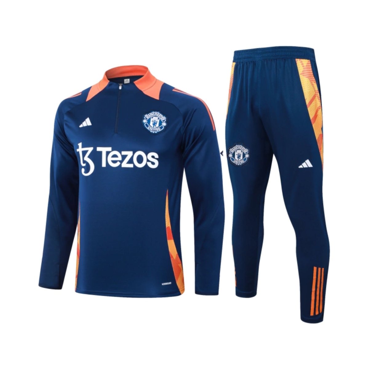 Manchester United 24/25 - Camisola de Treino - Meio Fecho