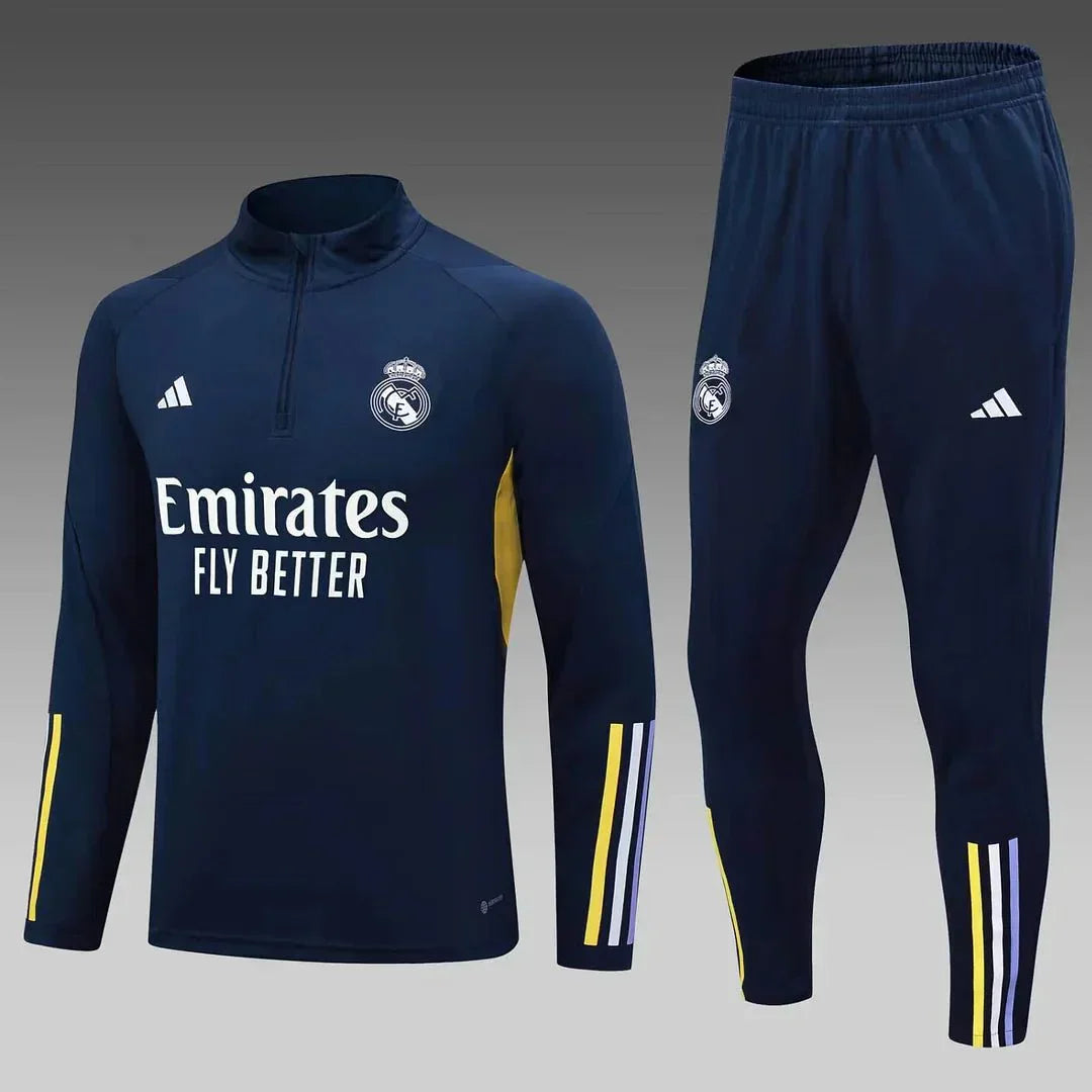 Real Madrid 24/25 - Fato de Treino - Meio Fecho