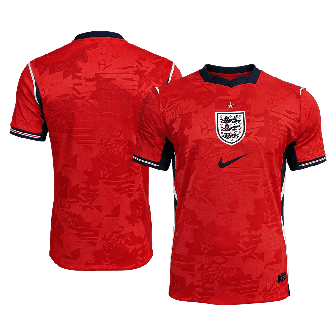 Versão do Jogador Inglaterra Fora Campeonato do Mundo Futebol Camisolas 2026 Vermelho