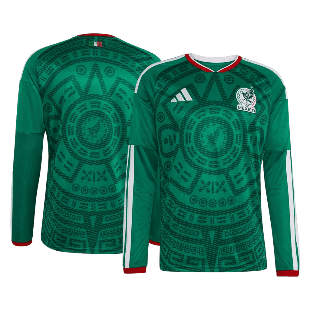 México Camisola de Manga Comprida 2026 Verde