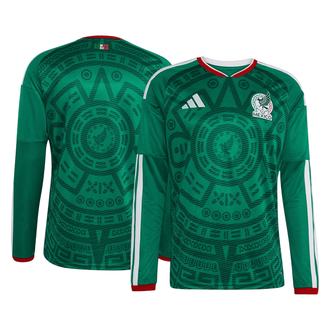 México Camisola de Manga Comprida 2026 Verde