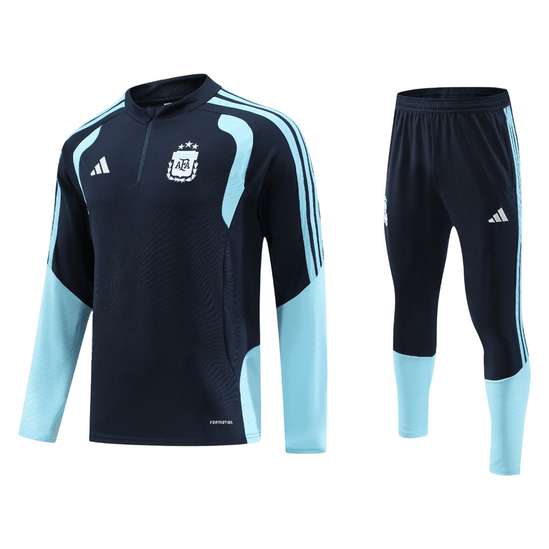 Conjunto de Moletom Infantil Argentina com Fecho (Camisola+Calças) 2026