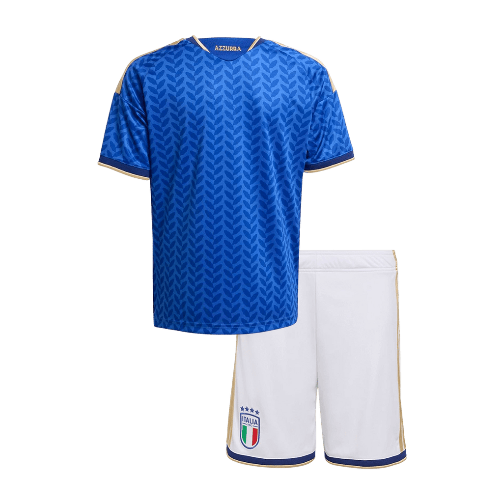 Itália Criança Casa Futebol Camisola Conjunto (Camisola+Calções) 25/26 Azul