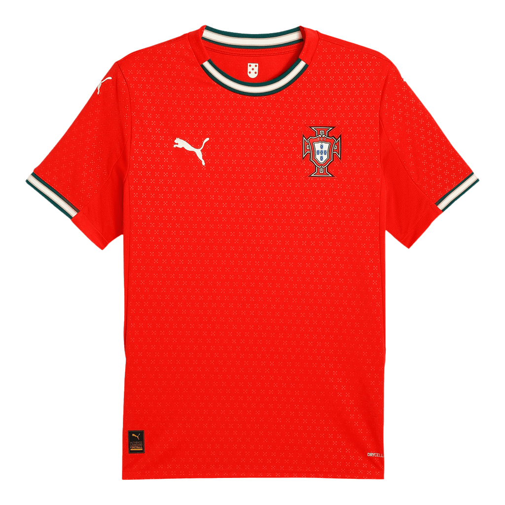 Camisola de futebol de Portugal principal personalizada 2025