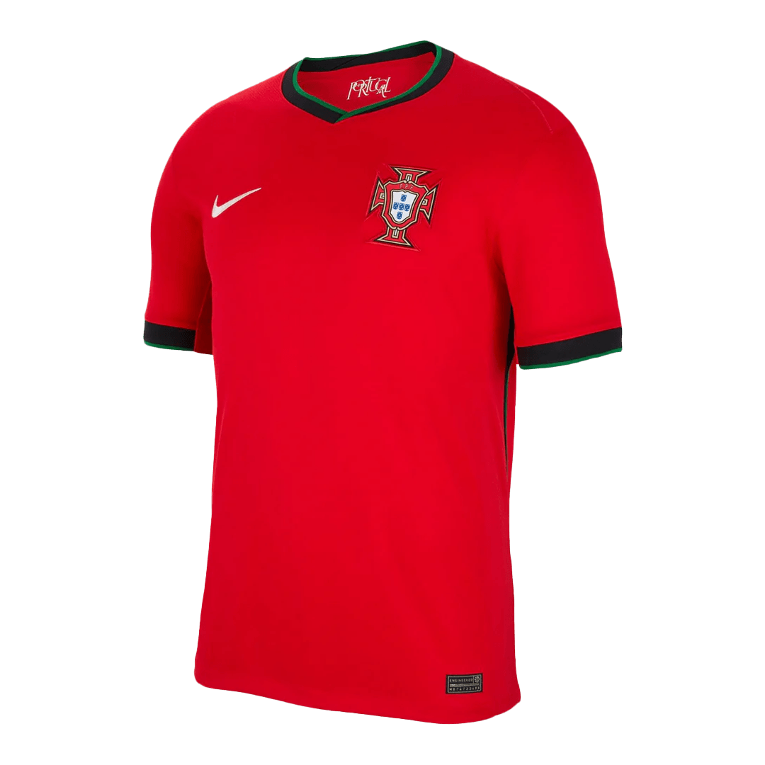Camisola de Futebol Portugal Casa Euro Tamanho Grande