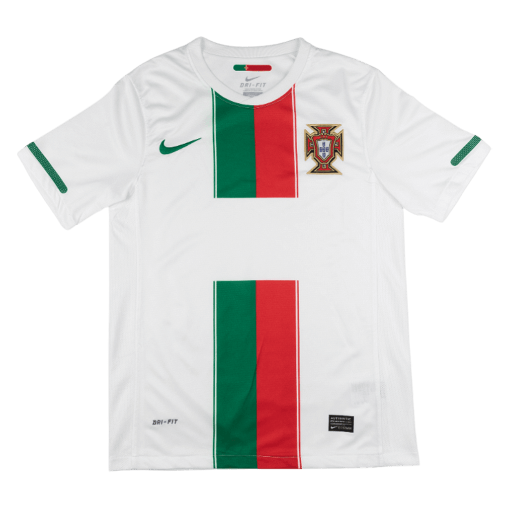 Camisola Retro Portugal Fora 2010 Branca