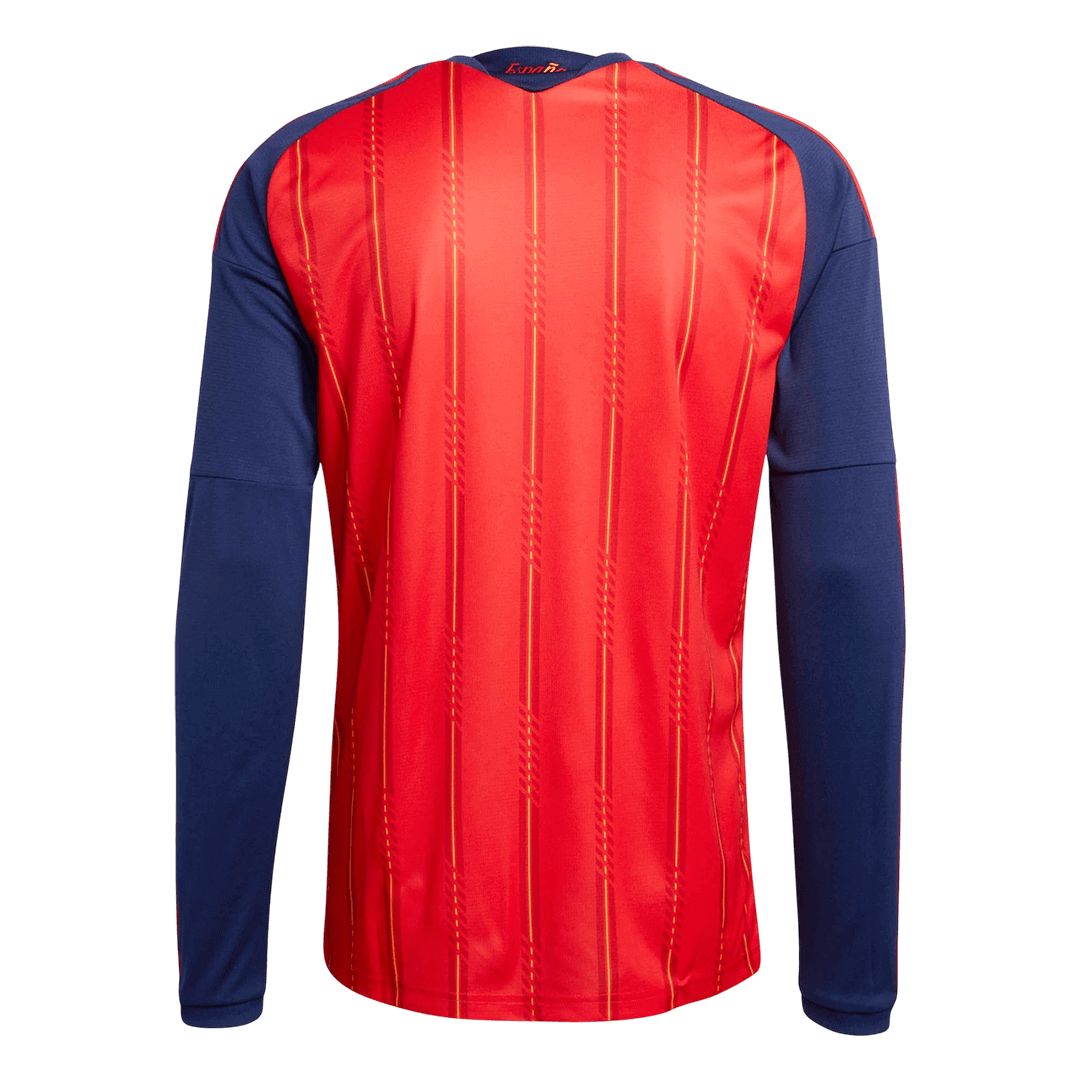 Espanha Casa Manga comprida Camisa 2026 Vermelho