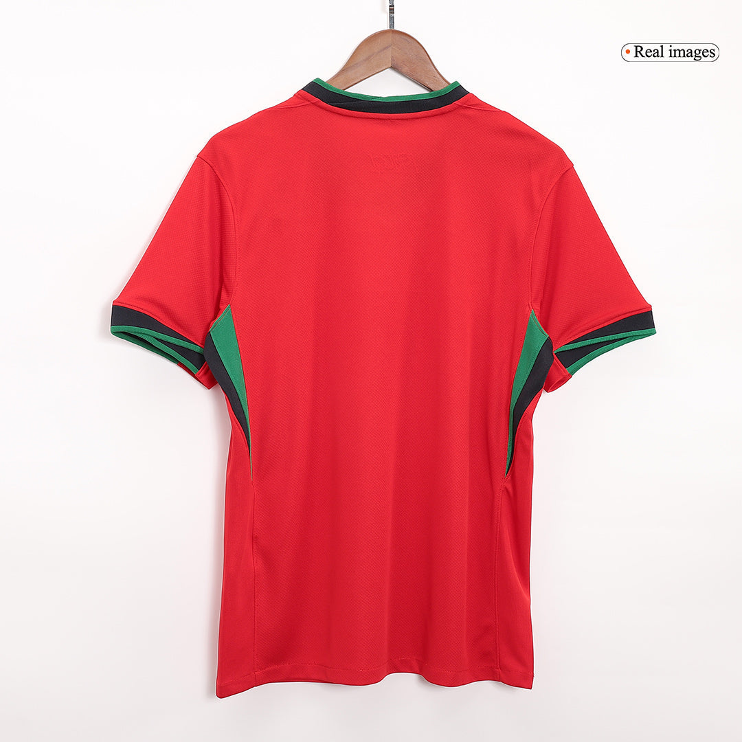 Camisola de Futebol Portugal Casa Euro Tamanho Grande