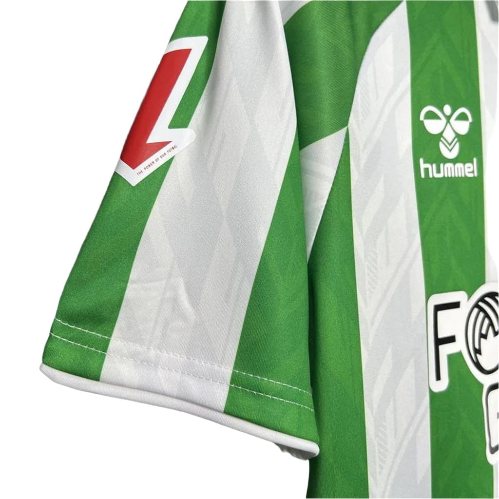 Real Betis Casa 24/25 - Patrocínio "Forever Green"