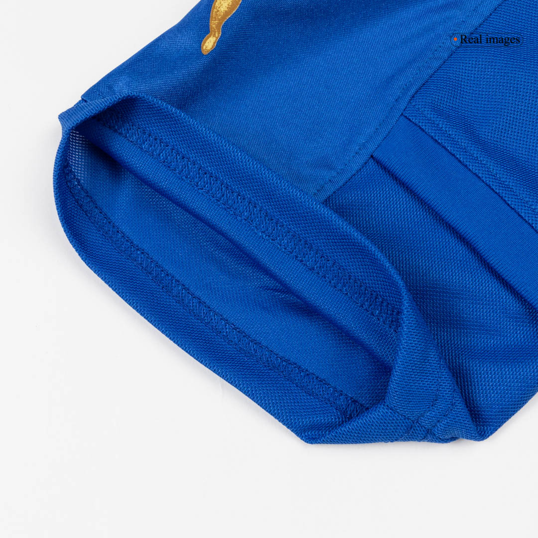 Camisola Retrô Itália Casa 2004 Azul