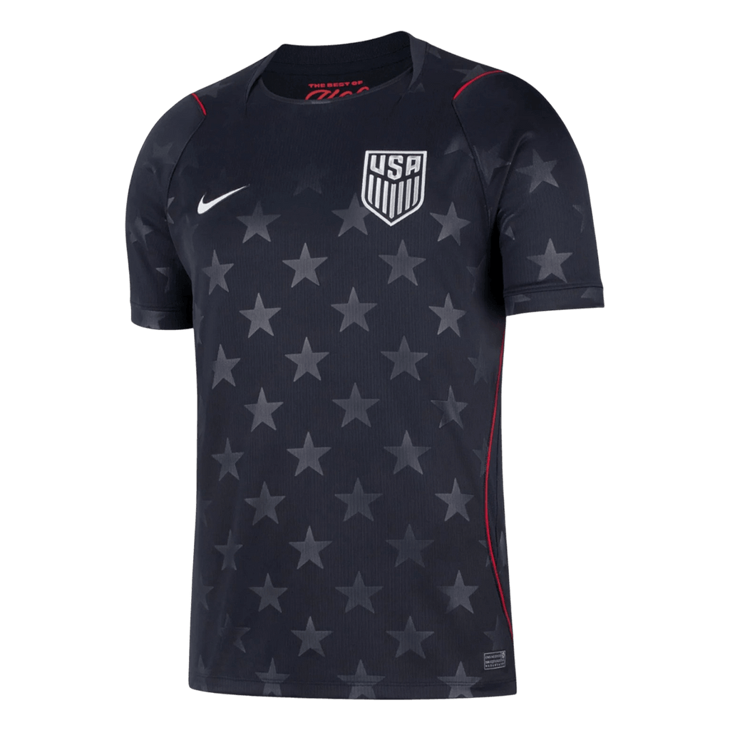 EUA Camisola Alternativa Campeonato do Mundo de 2026 Preta