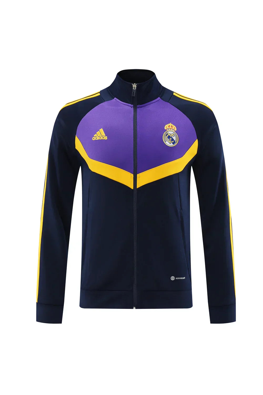 Real Madrid 24/25 - Fato de Treino - Fecho de Correr Completo