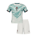 Portugal Criança Fora Camisola de Futebol Conjunto (Camisola+Calções) 2026 Branco