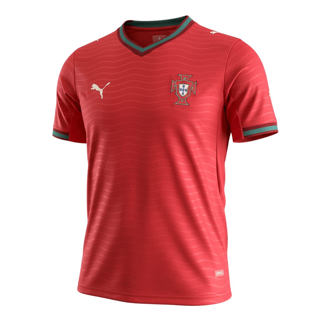 Portugal Casa Camisa Mundial 2026 Vermelho