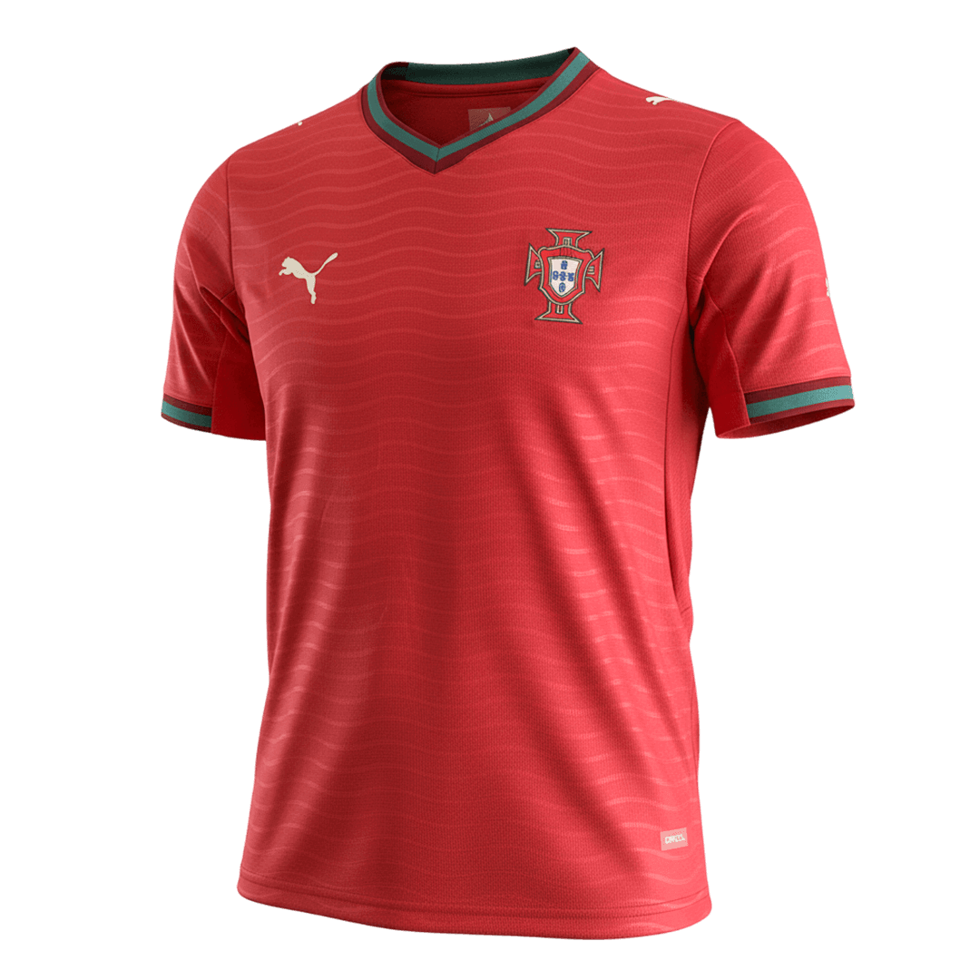 Portugal Casa Camisa Mundial 2026 Vermelho