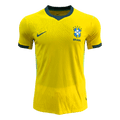 Versão do Jogador Brasil Casa Copa do Mundo Camisolas de Futebol 2026 Amarelo