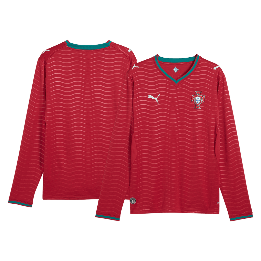 Portugal Camisa Manga comprida 2026 Vermelha