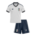 Itália Criança Equipamento Principal Mundial Futebol Camisola Conjunto (Camisola+Calções) 2026 Branco