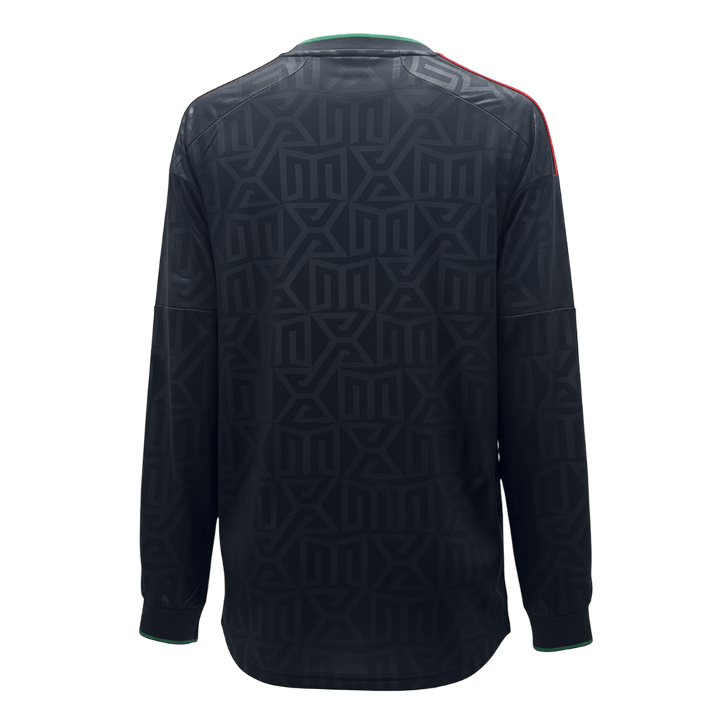 México Camisa Manga Comprida 2026 Preto