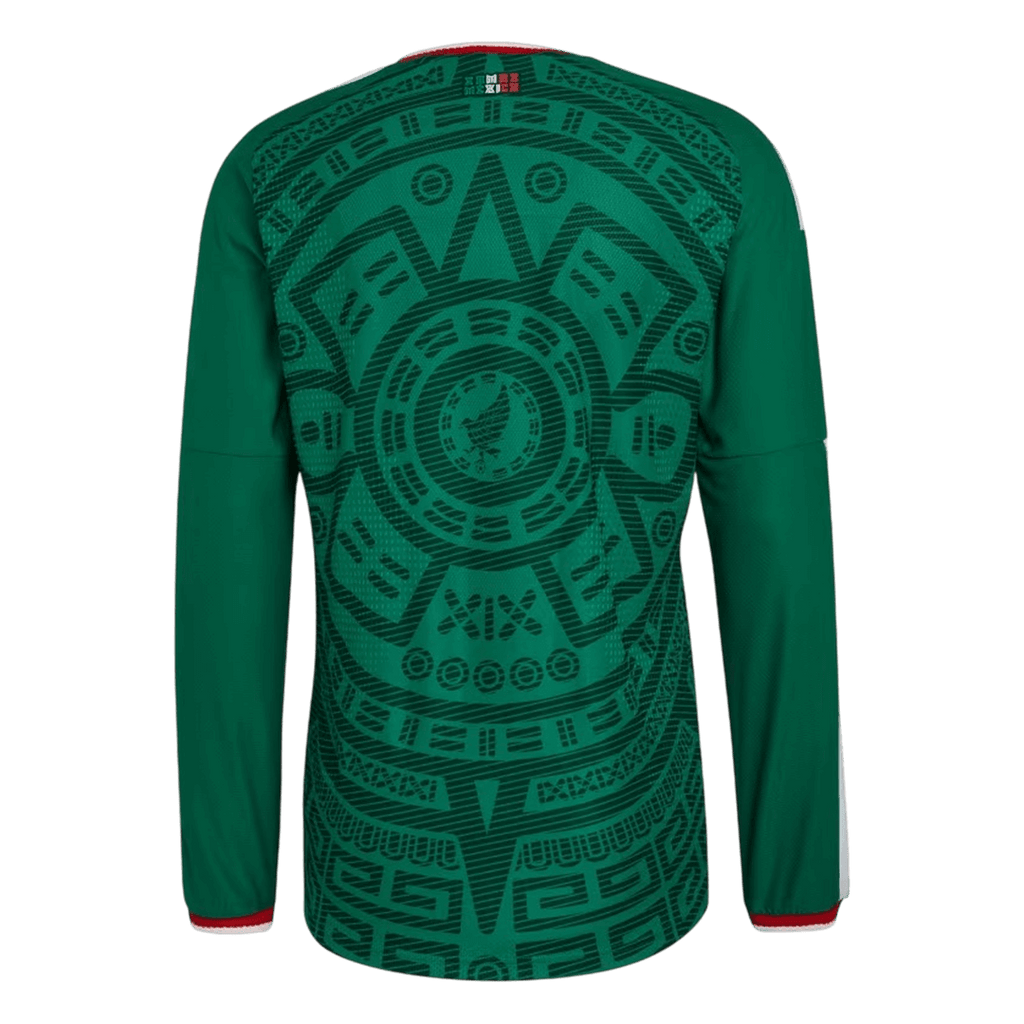 México Camisola de Manga Comprida 2026 Verde