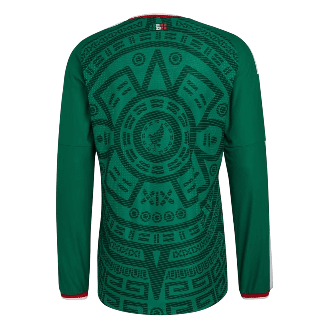 México Camisola de Manga Comprida 2026 Verde