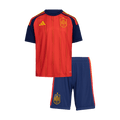 Espanha Criança Casa Mundial Futebol Camisola Conjunto (Camisola+Calções) 2026 Vermelho