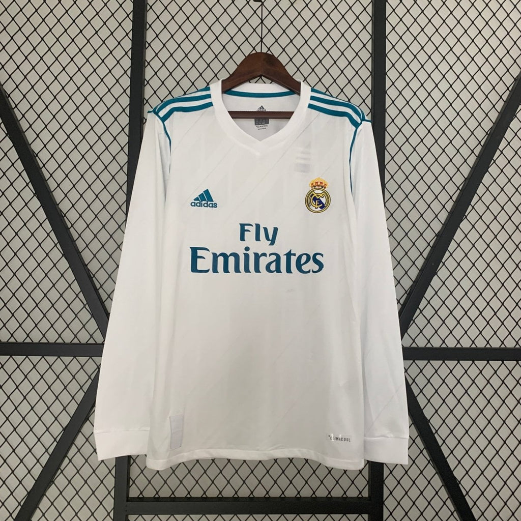 Real Madrid Casa 17/18 - Manga Comprida