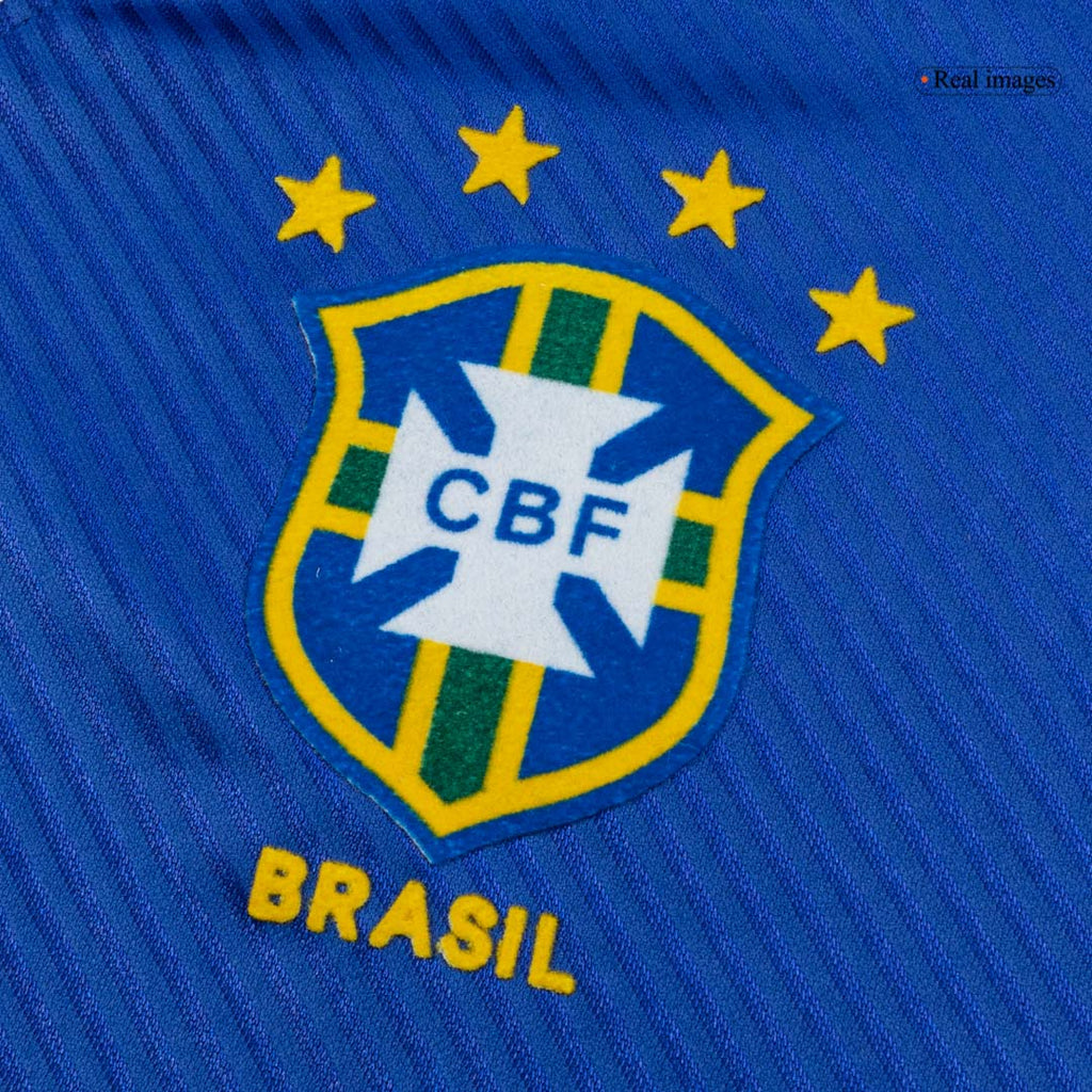 Retro Brasil Camisola Alternativa 94/96 Azul