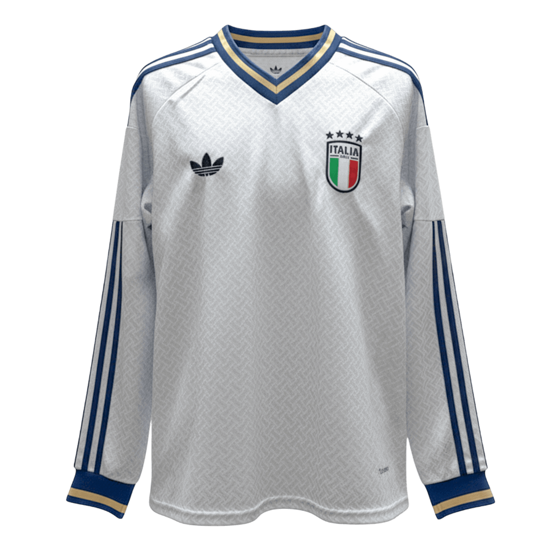 Itália Camisola Manga Comprida Visitante 2026 Branco